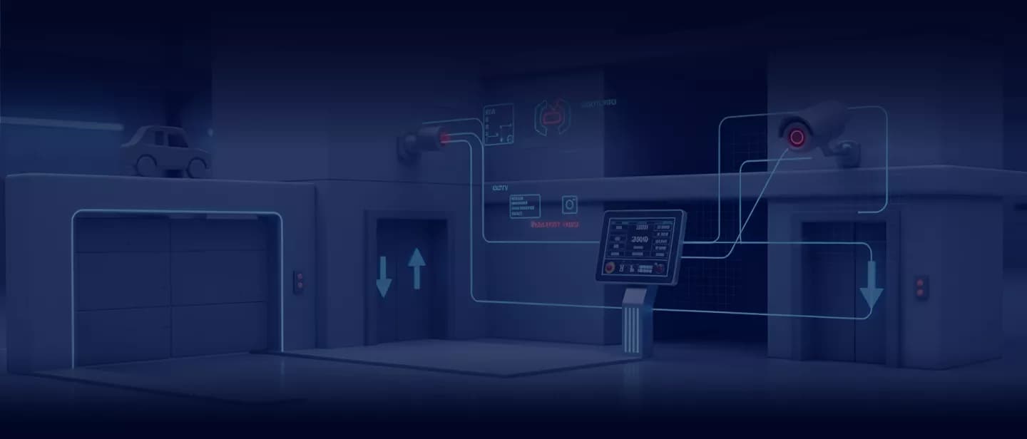 سیستم هوشمند کنترل تردد و امنیت