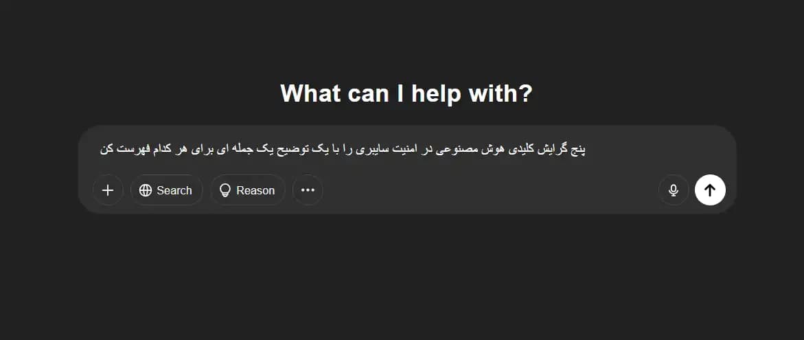مثال یک فرمت مناسب