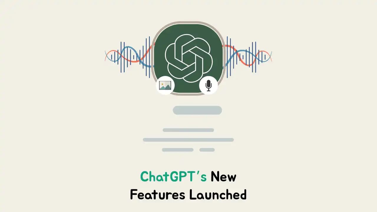 دو ویژگی جدید Chatgpt: چت صوتی و تشخیص تصویر