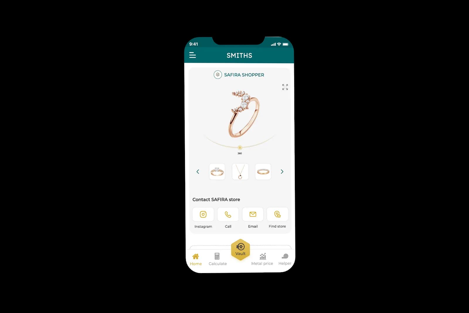 صفحه اصلی اسمیتز با بنر 360 درجه