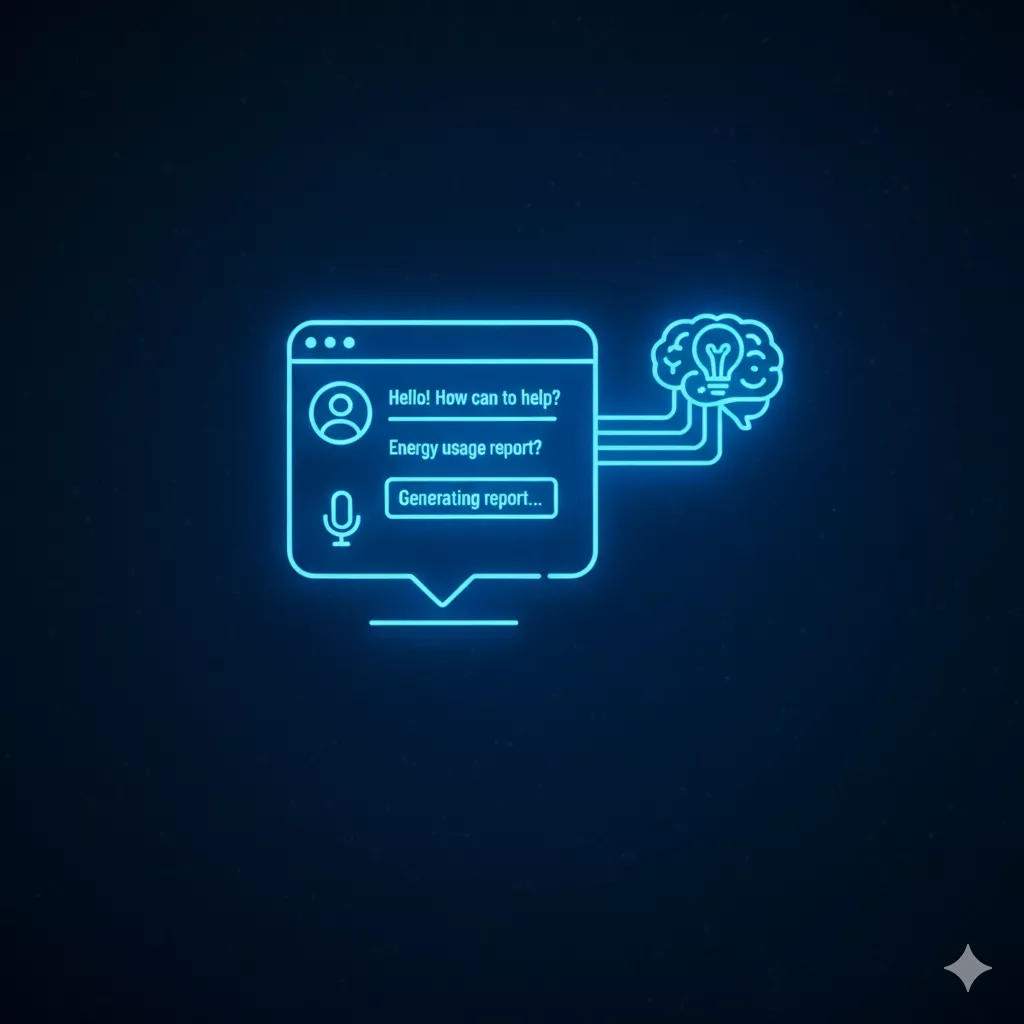 تعامل با دستیار هوش مصنوعی
